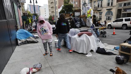   Campamentos de indigentes fueron desalojados en California 