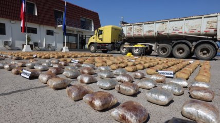  Cuantioso decomiso de droga trasladada desde Calama a Santiago  