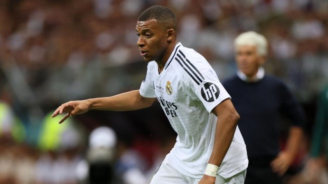   [VIDEO] Kylian Mbappé anotó su primer gol oficial en Real Madrid contra Atalanta 