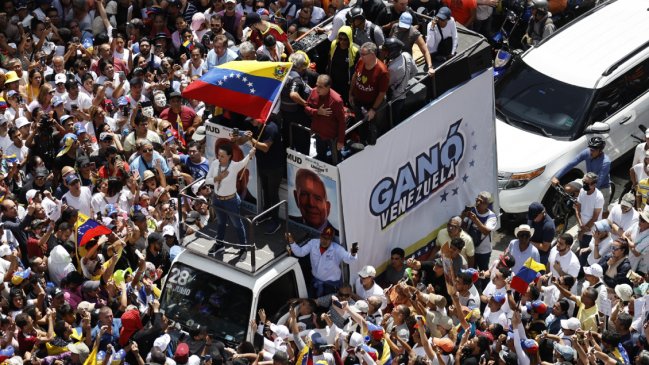   La Policía de Maduro incautó el camión de la caravana de Machado 