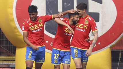   Unión Española escaló a la zona alta de la tabla con goleada ante Cobreloa en Santa Laura 