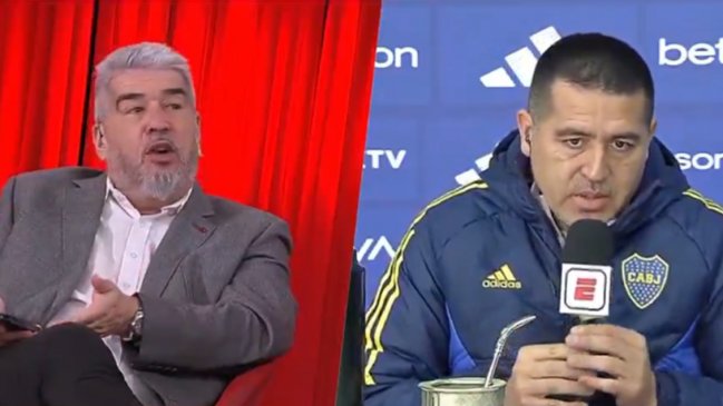   [VIDEO] Juan Román Riquelme abandonó entrevista: No me reta ni mi viejo 