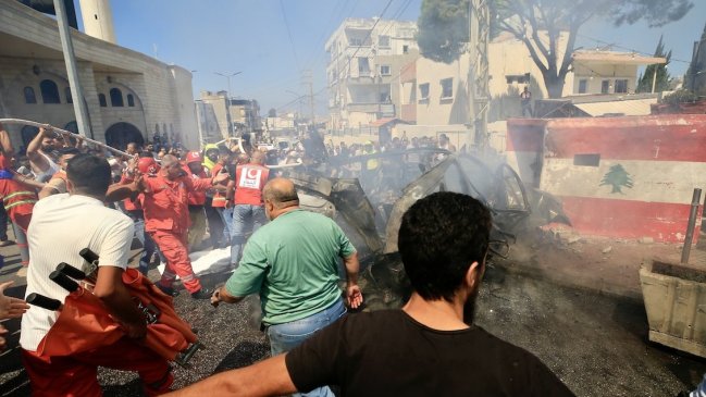   Bombardeo israelí contra el Líbano dejó al menos un muerto y 30 heridos 