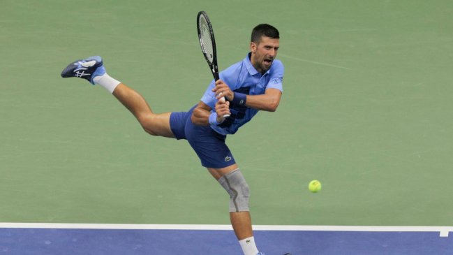   Novak Djokovic se instaló en tercera ronda del US Open tras retiro de Djere 