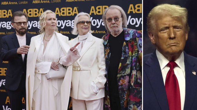   ABBA le pide a Trump que deje de usar su música en la campaña electoral 