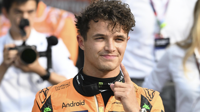   Lando Norris lideró a McLaren y se quedó con la pole para el GP de Italia 