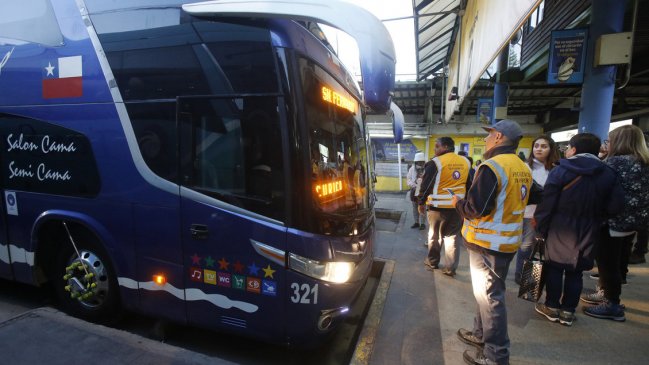  Inician fiscalizaciones por nueva normativa sobre equipaje en buses interurbanos  