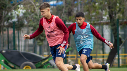   La selección chilena sub 20 entrenó en nuevo proceso preparatorio para el Mundial 