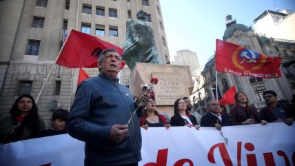   PS y PC rinden homenaje a Salvador Allende a 54 años del triunfo de la Unidad Popular 