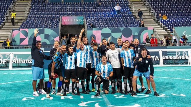   Argentina cayó ante Francia en la final del fútbol para ciegos de los Paralímpicos 