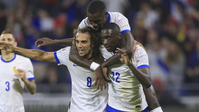   Francia se redimió y superó Bélgica para su primera victoria en la Nations League 