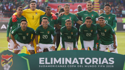   La defensiva formación de Bolivia para su duelo contra La Roja por Clasificatorias 