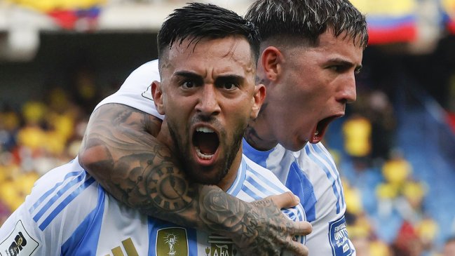  [VIDEO] Argentina igualó el partido ante Colombia con anotación de Nicolás González  