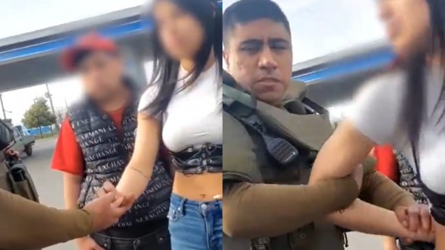   Detienen a mujer por intentar sobornar a Carabineros con $60 mil: Quiso evitar multa 