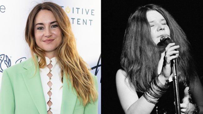  Shailene Woodley interpretará a Janis Joplin en una nueva película biográfica  