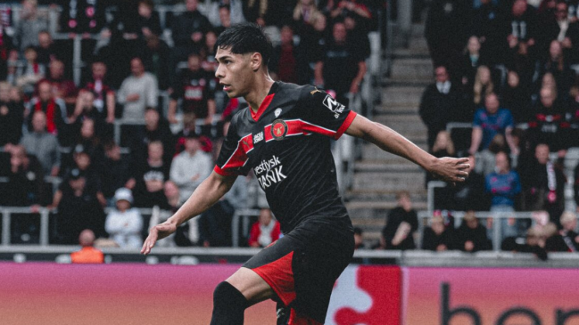   Midtjylland de Darío Osorio remontó ante Copenhague y mantuvo su invicto 