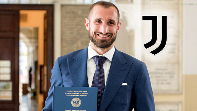   Giorgio Chiellini regresó a Juventus de Turín con un cargo directivo 