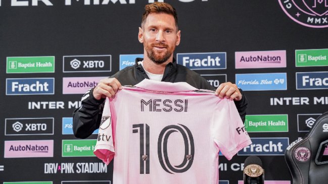   Messi repitió como la camiseta más vendida de la MLS 