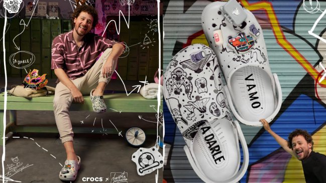   Luisito Comunica creó sus propias Crocs inspiradas en sus viajes 