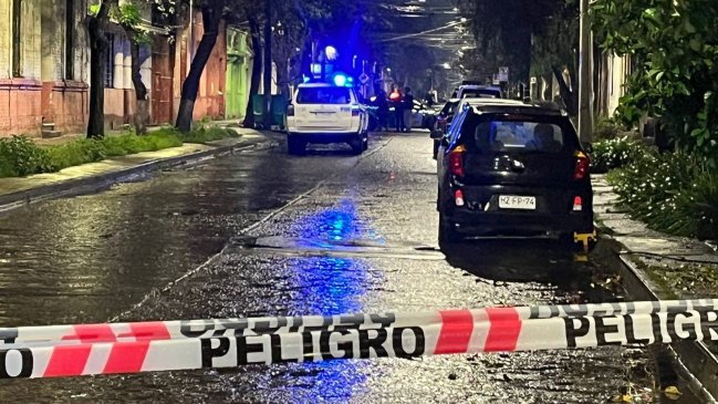  Investigan homicidio registrado afuera de una fiesta masiva en Collipulli  