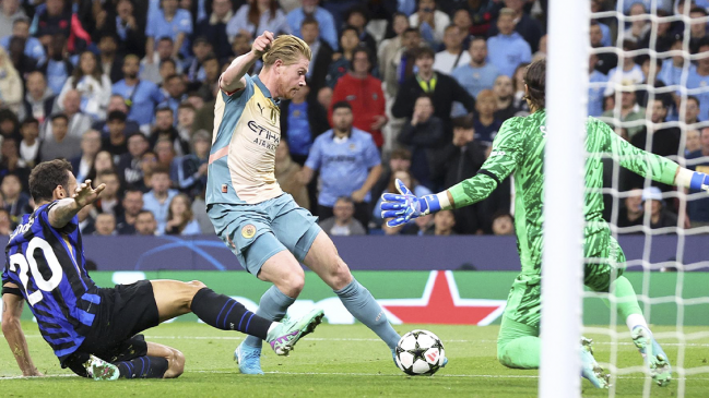   Manchester City e Inter no se sacaron diferencias en su estreno por la Champions 