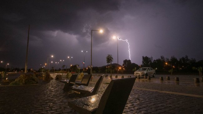   Prevén tormentas eléctricas para esta tarde en la zona central 