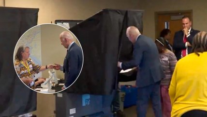   Joe Biden votó de manera anticipada en la elección presidencial 