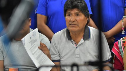  Evo Morales acusa que 