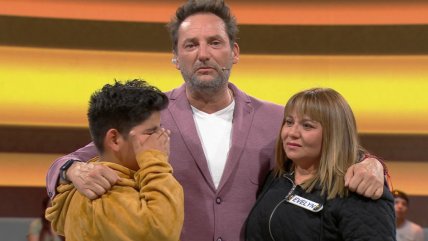   Daniel Fuenzalida tuvo conmovedor gesto con hijo de participante en 