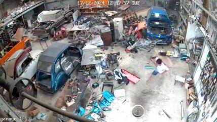   Así se percibió el terremoto 7,3 en Vanuatu 