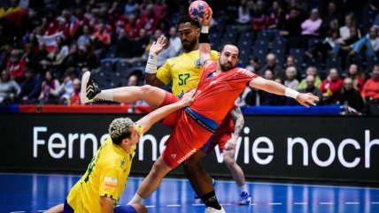   Chile ofreció dura lucha antes de caer ante Brasil en el Mundial de Balonmano 