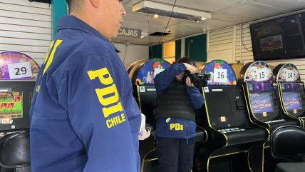   PDI allanó locales en Coyhaique por infracción a la ley de Casinos 