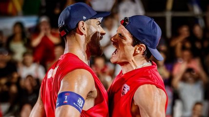   Primos Grimalt pasaron a semis del Sudamericano de vóleibol playa en Rancagua 