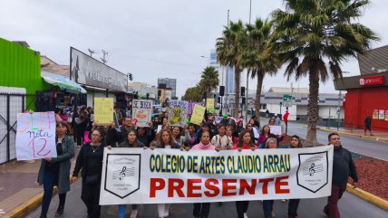   Profesores de Coquimbo y Andacollo están en paro indefinido por sueldos impagos 