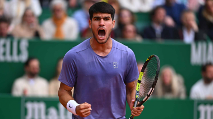   Alcaraz se proclamó campeón en Montecarlo con aplastante remontada ante Musetti 