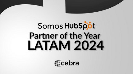   Cebra es reconocida como Partner of the Year 2024 en Latinoamérica por HubSpot 