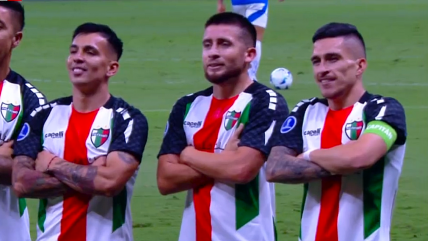   [VIDEO] Ariel Martínez adelantó a Palestino ante Cruzeiro en la Copa Sudamericana 