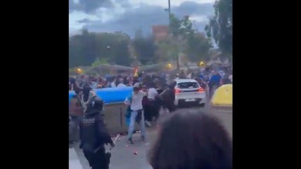   Atropello múltiple en las afueras del Estadio de Espanyol dejó a una persona en estado crítico 