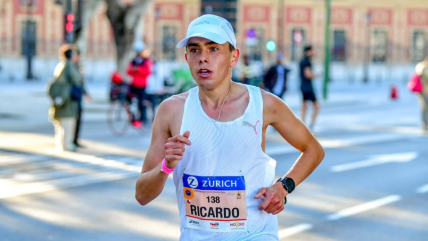   Ricardo Rojas tras correr en el Maratón de Santiago: Estoy apostando todo por esta carrera deportiva 