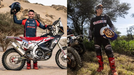   Tomás de Gavardo alentó a Ruy Barbosa en su ruta hacia el Dakar 2026 