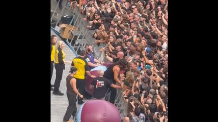   Jason Momoa se desató en la despedida de Black Sabbath 