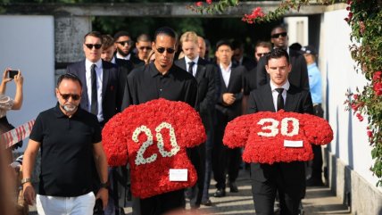   Este sábado se realizó el funeral de Diogo Jota y su hermano André Silva 