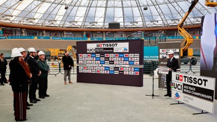   Mundial de Ciclismo de Pista ya toma forma en el Velódromo de Peñalolén 