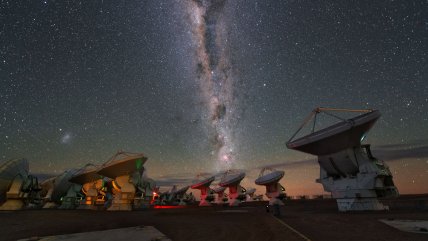 Desde Chile descubren indicios del origen de la vida en el espacio exterior Desde Chile descubren indicios del origen de la vida en el espacio exterior