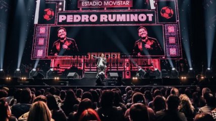   Hasta con Barticciotto: Pedro Ruminot tuvo aplaudido show en el Movistar Arena 