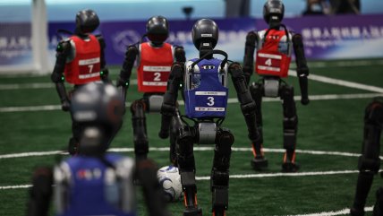   El fútbol selló los primeros Juegos Mundiales de Robots Humanoides 
