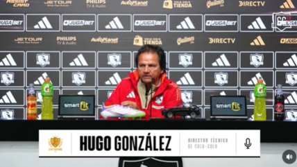   [VIDEO] El solidario gesto que tuvo Hugo González a nombre de Colo Colo con los hinchas de la U 