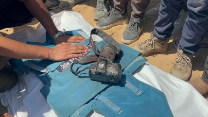   Israel mató a cinco periodistas en bombardeo contra hospital en Gaza 