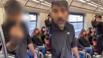   Joven fue víctima de ataque homofóbico en el Metro de Santiago: 