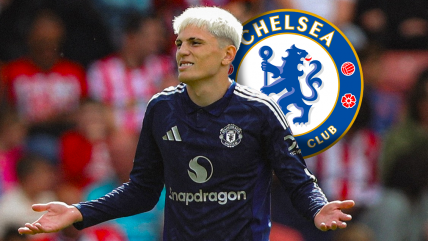   Alejandro Garnacho llegó a un acuerdo para ser transferido a Chelsea 